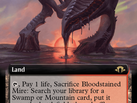 Bloodstained Mire (Extended Art) [Modern Horizons 3] Supply