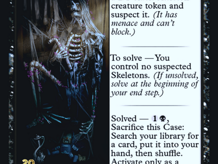 Case of the Stashed Skeleton [Murders at Karlov Manor Prerelease Promos] Online