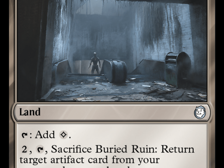 Buried Ruin (Surge Foil) [Fallout] For Cheap