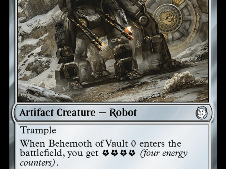 Behemoth of Vault 0 (Surge Foil) [Fallout] For Cheap