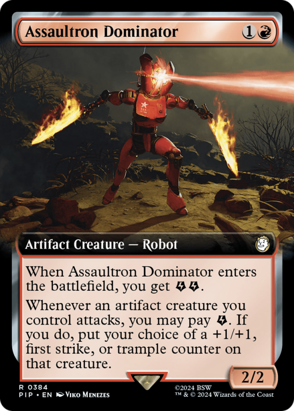 Assaultron Dominator (Extended Art) [Fallout] Hot on Sale