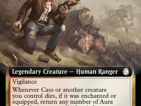 Cass, Hand of Vengeance (Extended Art) (Surge Foil) [Fallout] Sale