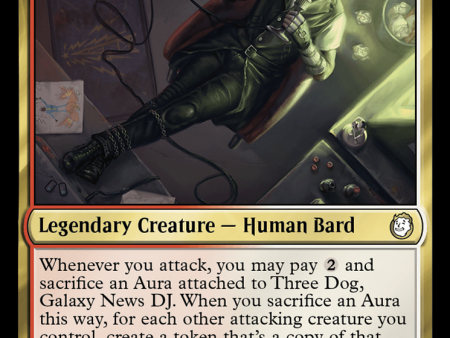 Three Dog, Galaxy News DJ (Surge Foil) [Fallout] Cheap