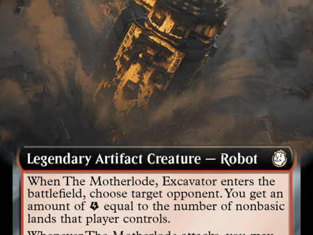 The Motherlode, Excavator (Extended Art) (Surge Foil) [Fallout] Discount