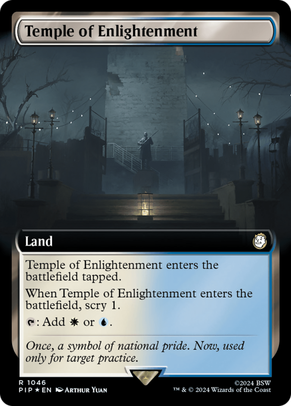 Temple of Enlightenment (Extended Art) (Surge Foil) [Fallout] Supply