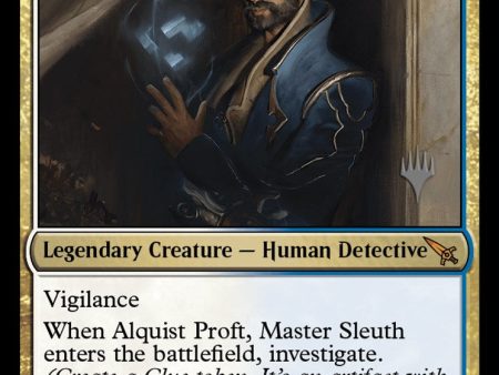 Alquist Proft, Master Sleuth (Promo Pack) [Murders at Karlov Manor Promos] Cheap