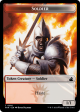 Bird    Soldier Double-Sided Token [Ravnica Remastered Tokens] Supply