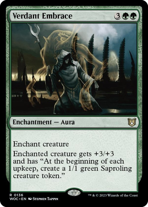 Verdant Embrace [Wilds of Eldraine Commander] on Sale