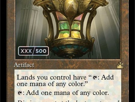 Chromatic Lantern (Retro) (Serialized) [Ravnica Remastered] on Sale