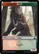 Bird    Beast Double-Sided Token [Ravnica Remastered Tokens] on Sale