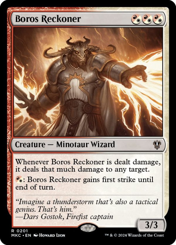 Boros Reckoner [Murders at Karlov Manor Commander] Discount