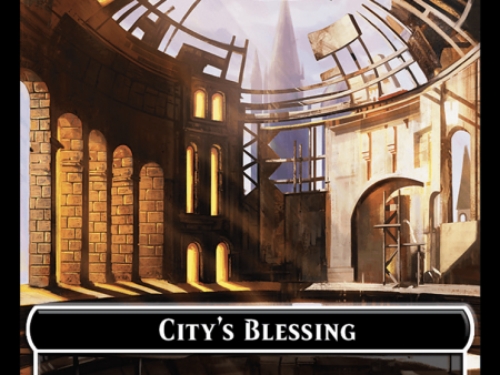 City s Blessing    Human Soldier Double-Sided Token [Murders at Karlov Manor Commander Tokens] Discount