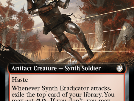 Synth Eradicator (Extended Art) (Surge Foil) [Fallout] Discount