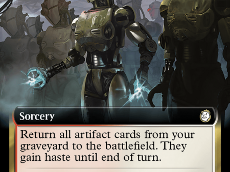 Wake the Past (Extended Art) (Surge Foil) [Fallout] Supply