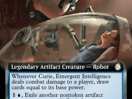 Curie, Emergent Intelligence (Extended Art) (Surge Foil) [Fallout] Online Hot Sale