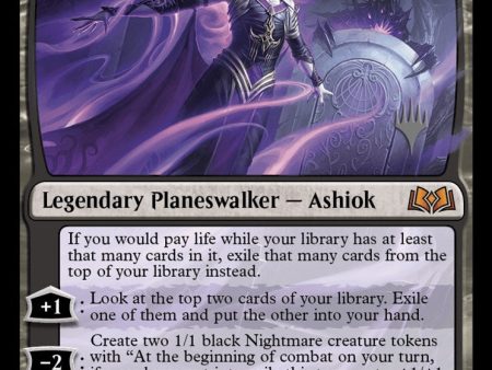 Ashiok, Wicked Manipulator (Promo Pack) [Wilds of Eldraine Promos] Sale