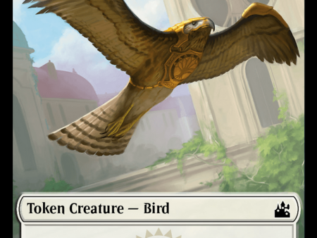 Bird    Soldier Double-Sided Token [Ravnica Remastered Tokens] Supply