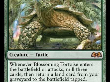 Blossoming Tortoise (Promo Pack) [Wilds of Eldraine Promos] Supply