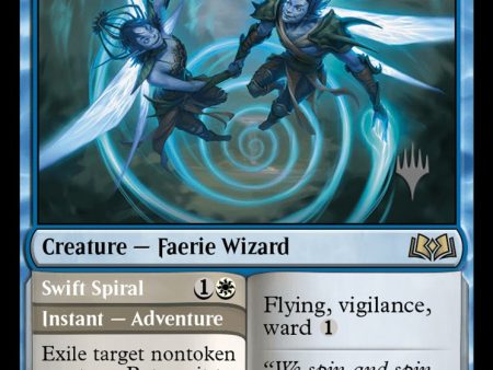 Twining Twins    Swift Spiral (Promo Pack) [Wilds of Eldraine Promos] For Discount