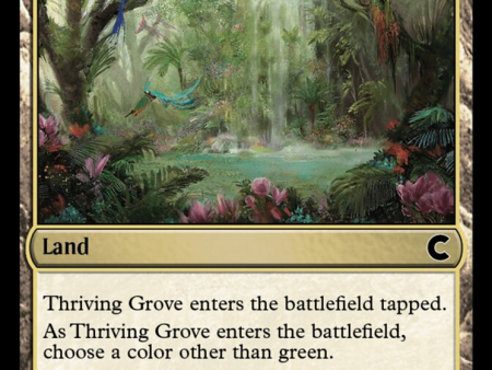 Thriving Grove [Ravnica: Clue Edition] Online now