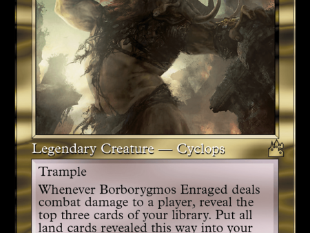 Borborygmos Enraged (Retro Frame) [Ravnica Remastered] Sale