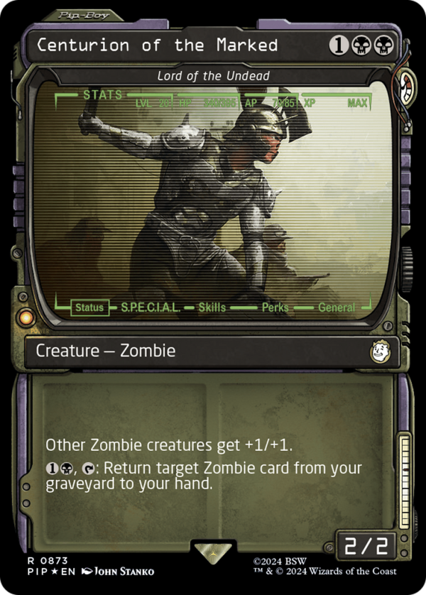 Centurion of the Marked - Lord of the Undead (Showcase) (Surge Foil) [Fallout] Online Hot Sale