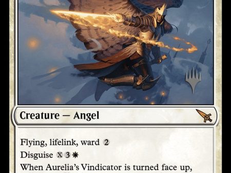 Aurelia s Vindicator (Promo Pack) [Murders at Karlov Manor Promos] on Sale