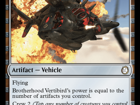 Brotherhood Vertibird (Surge Foil) [Fallout] For Cheap