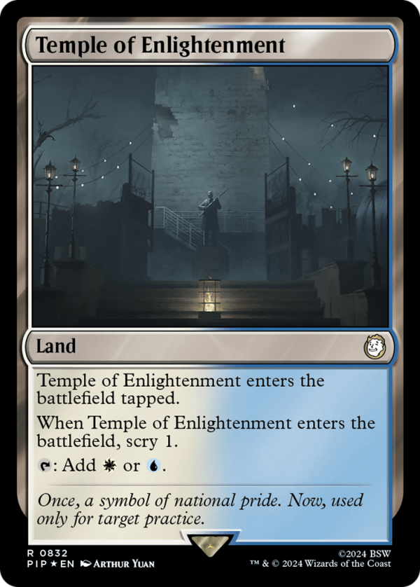 Temple of Enlightenment (Surge Foil) [Fallout] Hot on Sale