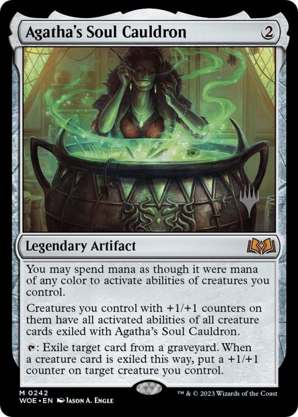 Agatha s Soul Cauldron (Promo Pack) [Wilds of Eldraine Promos] Sale