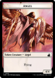 Bird    Angel (0002) Double-Sided Token [Ravnica Remastered Tokens] Supply