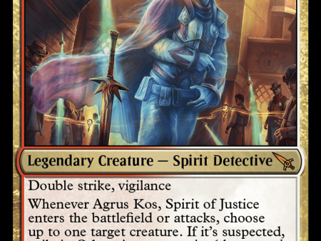 Agrus Kos, Spirit of Justice [Murders at Karlov Manor] For Cheap