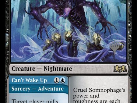 Cruel Somnophage    Can t Wake Up (Promo Pack) [Wilds of Eldraine Promos] Hot on Sale