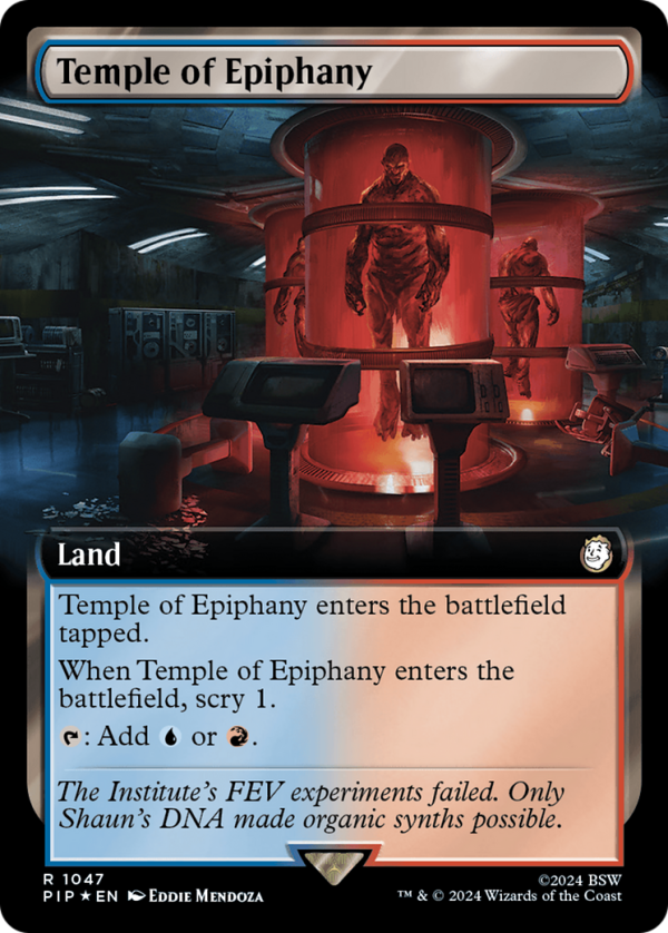 Temple of Epiphany (Extended Art) (Surge Foil) [Fallout] Online Sale