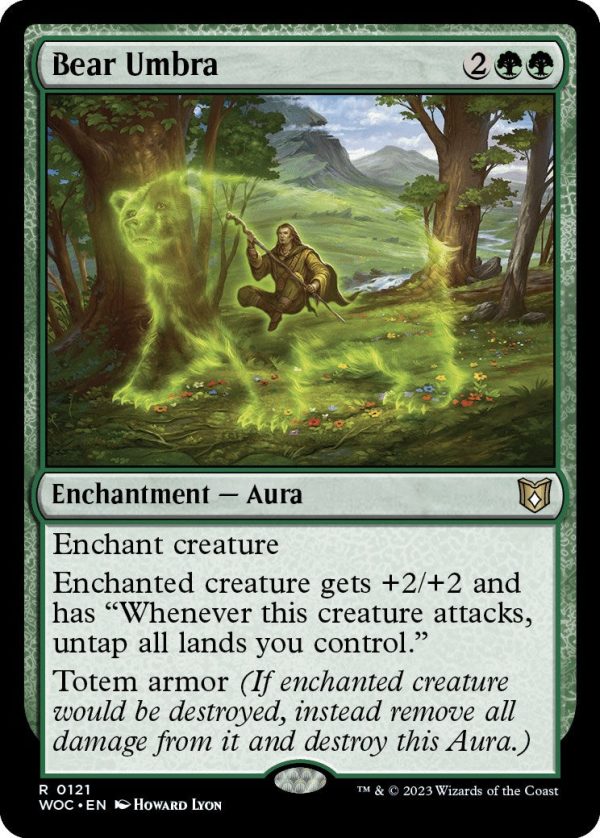 Bear Umbra [Wilds of Eldraine Commander] Online now