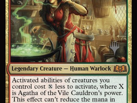 Agatha of the Vile Cauldron (Promo Pack) [Wilds of Eldraine Promos] Online now