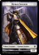 City s Blessing    Human Soldier Double-Sided Token [Murders at Karlov Manor Commander Tokens] Discount