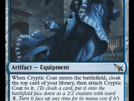 Cryptic Coat (Promo Pack) [Murders at Karlov Manor Promos] For Discount