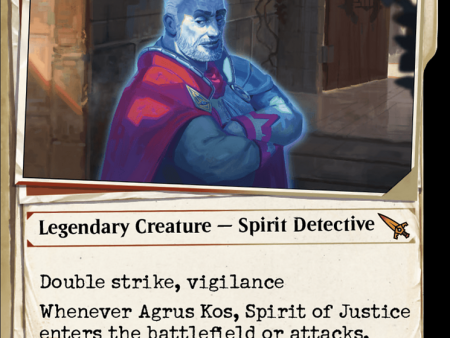 Agrus Kos, Spirit of Justice (Showcase) [Murders at Karlov Manor] Hot on Sale