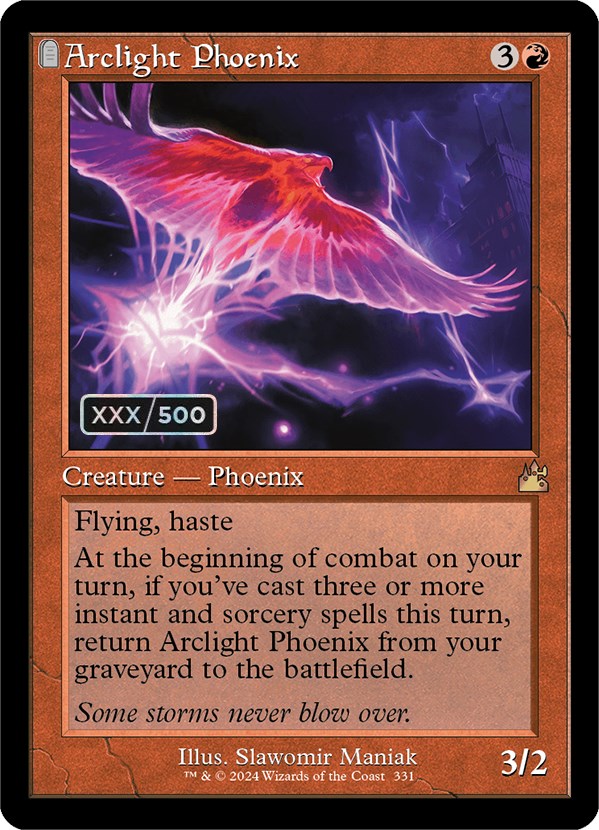 Arclight Phoenix (Retro) (Serialized) [Ravnica Remastered] Discount