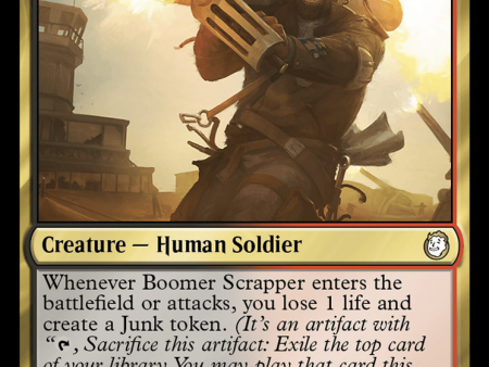 Boomer Scrapper [Fallout] Online Sale