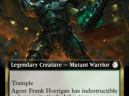 Agent Frank Horrigan (Extended Art) (Surge Foil) [Fallout] For Cheap