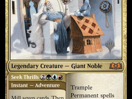 Beluna Grandsquall    Seek Thrills(Promo Pack) [Wilds of Eldraine Promos] Online Hot Sale