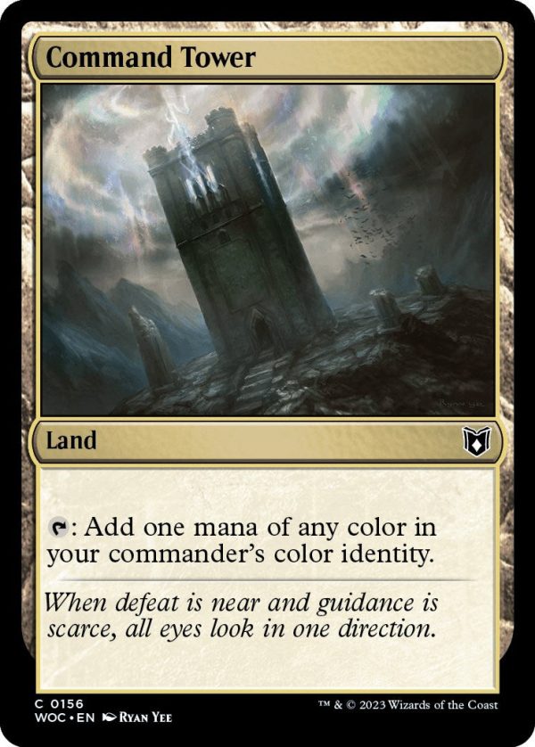 Command Tower [Wilds of Eldraine Commander] Online now