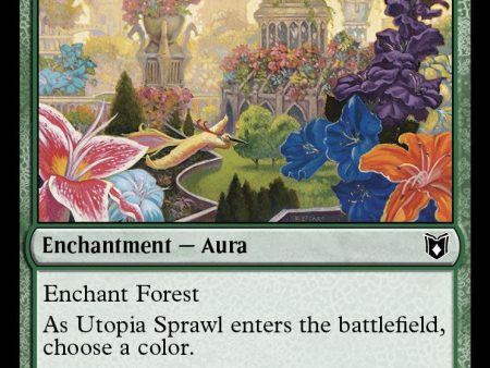 Utopia Sprawl [Wilds of Eldraine Commander] Hot on Sale