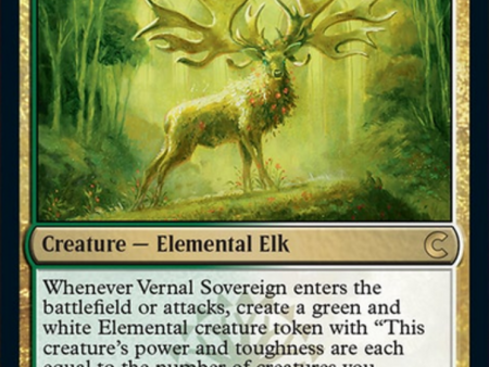 Vernal Sovereign [Ravnica: Clue Edition] Sale