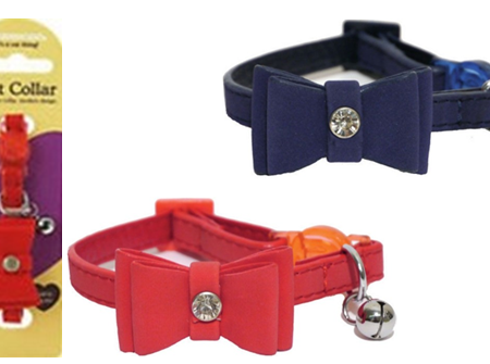 BOW TIE CAT COLLAR 18-22cm Online now