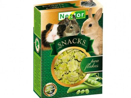 SNACKS FOR RODENTS AND RABBITS - PEA FLAKES For Cheap