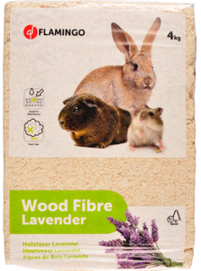 WOOD FIBRE WITH LAVENDER NATURAL 4KG For Cheap